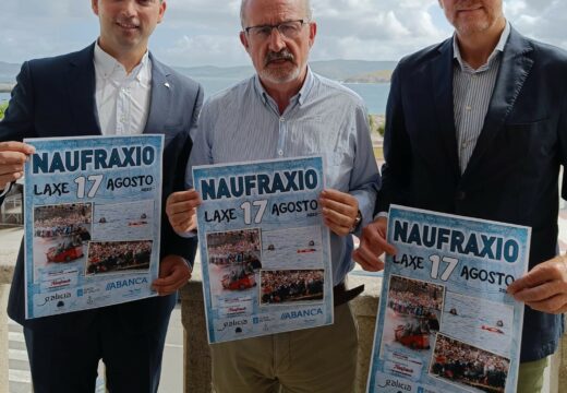Concello e Abanca asinan un convenio de colaboración para a celebración do Naufraxio, que terá lugar o 17 de agosto